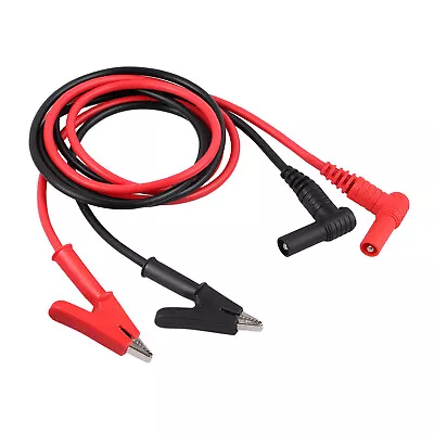 1Pair Multimeter Lead Banana Plug Alligator Clip 15A 1000V Cable Test Cable Lead • $13.95