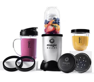 £30 • Buy Magic Bullet Blender, Mixer & Food Processor 11-Piece Set (Black) - NEW