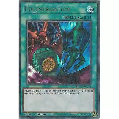 HAC1-EN022 Polymerization : Duel Terminal Ultra Rare Card : 1st Edition YuGiOh • £5.25