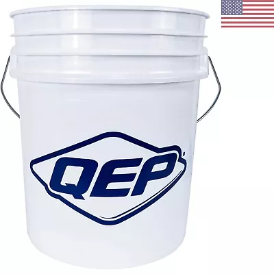 Heavy Duty 5 Gallon Mixing Bucket - 90 Mil HDPE - Multipurpose & Versatile • $17.99