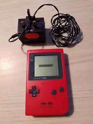 Nintendo Game Boy Pocket Red Tested & Working - Fast Post • £54.99