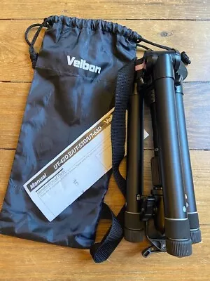 Velbon Ultrek Tripod UT-53D With QHD-53D Ball And Socket Head In Original Box • £6.50