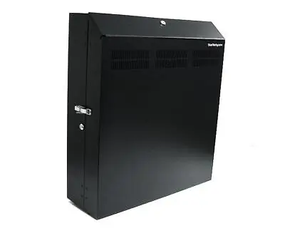 RK419WALVSGB Startech 4U 19  Secure Horizontal Wall Mountable Server Rack 2 Fans • £515.39