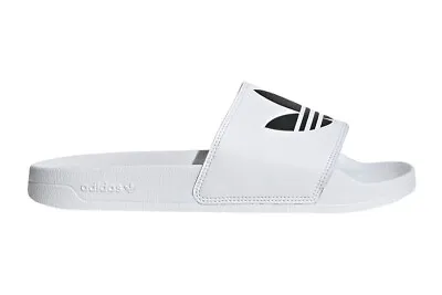$43 • Buy Adidas Men's Adilette Lite Slides Slippers Sandals White/Core Black
