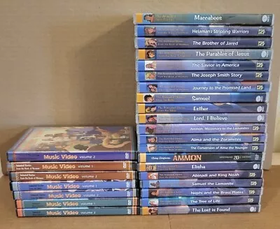 Nest • Animated Stories From Book Of Mormon & New Testament • Lot Of 27 DVD’s • $150