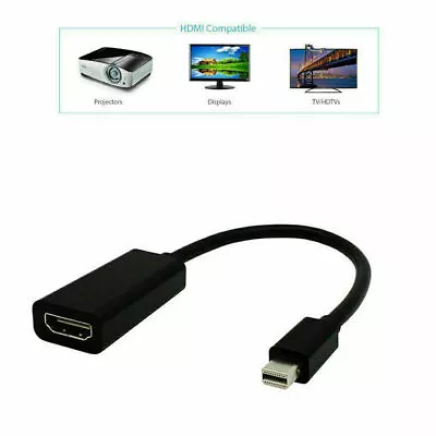 NEW Mini Display Port/DP Male To VGA/HDMI/DVI Adapter Surface 2 3 Pro PC Laptop • $2.84