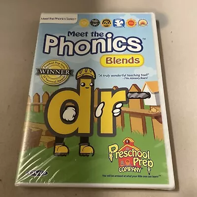 Meet The Phonics - Blends (DVD 2013) Preschool Prep Company - NEW SEALED • $9.95