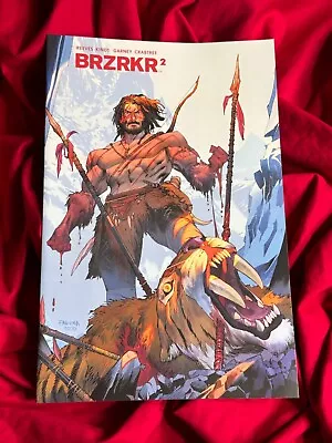 Brzrkr #2~Dan Mora 2nd  Print Variant~Keanu Reeves Garney Kindt Story Art~NM 2 • $0.85