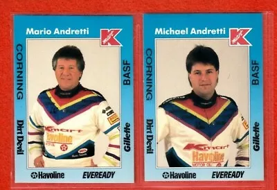 1991 Kmart Indy Racing Michael Andretti & Mario Andretti (2)  • $1.99