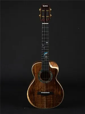 $500 • Buy Full Solid Ukelele All Solid Koa Wood 26 Inches Tenor Acoustic