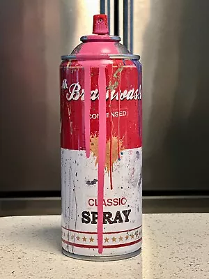 Mr Brainwash Spray Can Campbell's Soup Signed Limited Edition Pink • $350