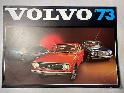 1973 Volvo Original Car Sales Brochure Folder - 164E 142 144 145 1800ES • $10.36