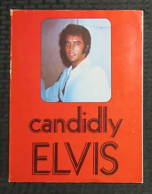 1978 CANDIDLY ELVIS Anje Publishing Vernon Angela & Jerome Shapiro VG+ 4.5 • $20.25