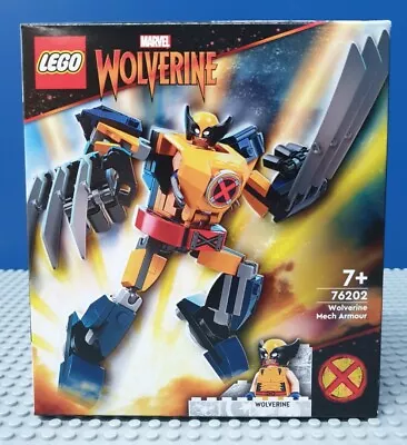 LEGO Marvel 76202 ~ Wolverine Mech Armor ~ Brand New Factory Sealed + Free Gift. • $33.95