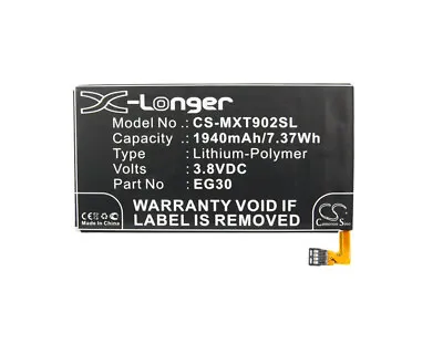 Replacement Battery For Motorola 3.8v 1940mAh / 7.37Wh Mobile SmartPhone Batter • $25.03