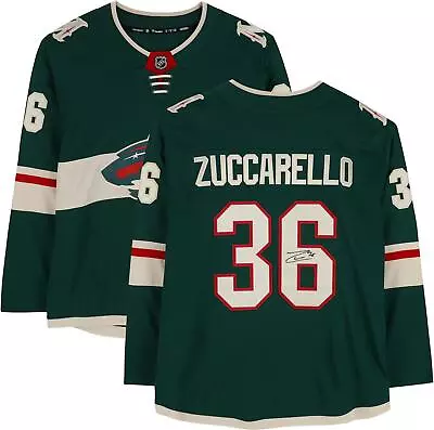 Mats Zuccarello Minnesota Wild Signed Green Breakaway Jersey • $299.99