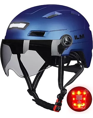 ILM Adult Bike Helmet E3-10L With USB Rechargeable LED Front And Back Light NEW • $49.99