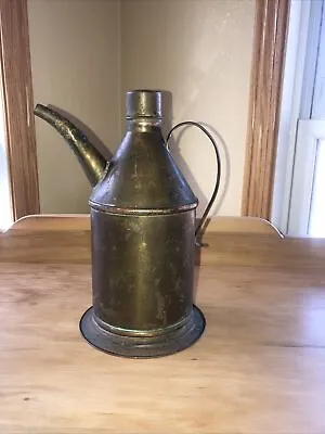 Vintage Copper Oil Container With Handle And  Spout Made In Holland • $45