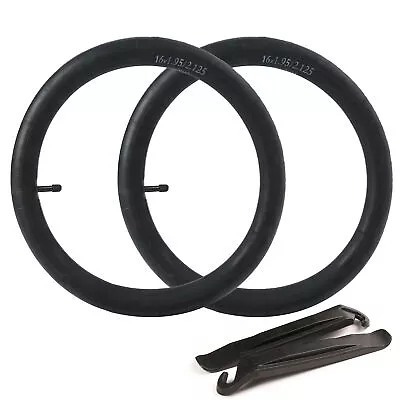2 X 16  1.95/2.125 Bike Inner Tube 2 Tire Levers Bicycle Rubber Tire Interior • $10.44