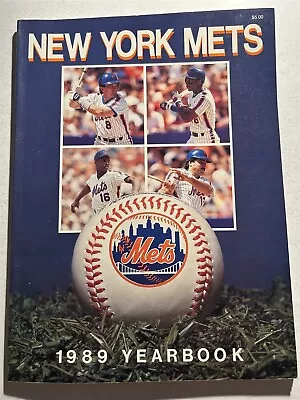 1989 NEW YORK METS Yearbook STRAWBERRY Gooden HERNANDEZ Carter 1969 Champions  • $17.99