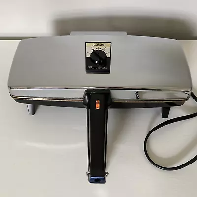 Sunbeam Vintage Electric Party Grill Chrome Sandwich Maker 870 Tested Works • $69.99