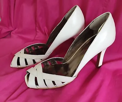 Lilley & Skinner Vintage Peep Toe Shoes Size 5.5 Used • £10