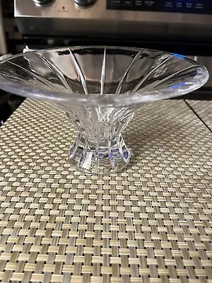 Shannon Crystal Designs Of Ireland By Godinger 24% Lead Crystal 8” Pedestal Bowl • $16.82