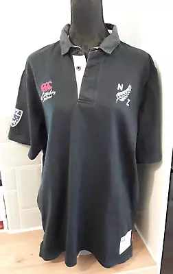 CCC Canterbury New Zealand  CNZ 1904 Short Sleeve Rugby Shirt Size 2XL • £19.99