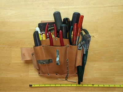 $24.50 • Buy Vintage Electricians Tool Set With Rooster R-500 Pouch Klein, Stanley, Diamalloy