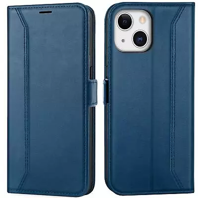 Flip Case For IPHONE 13 Mini Rfid Protective Case Wallet Cover Book Case • £13.75