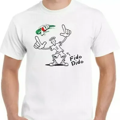 FIDO DIDO T-Shirt Mens 7Up 7 UP Fizzy Drink Cola RETRO Unisex Drink Retro 70 80s • £5.99