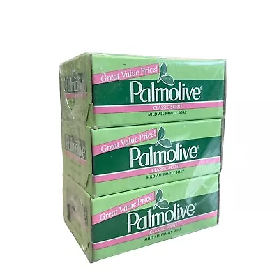 Palmolive Classic Scent All Family Soap 3.2 Oz Bars ( 3 Bar Pack )  NEW SEALED • £7.70