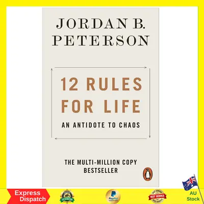 $14.99 • Buy 12 Rules For Life: An Antidote To Chaos By Jordan B. Peterson | PAPERBACK BOOK