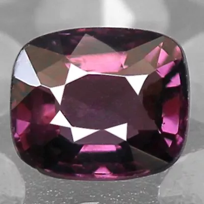 1.23ct.HOT PURPLE PINK SPINEL MOGOK NATURAL GEMSTONE CUSHION CUT VVS • $0.99