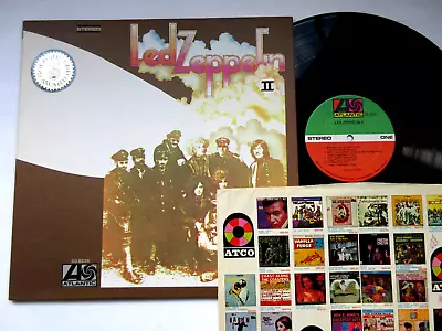 Led Zeppelin Ii  - Nm/nm Vinyl Lp Ultrasonic Clean • $150