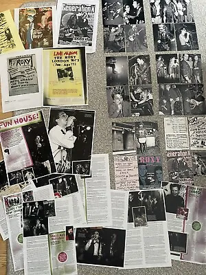 The Roxy Club/sex Pistols/Clash/Damned/Jam/punk/Adam Ant-gloss Prints & A4 Mag F • £9.99