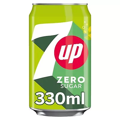 7up Free Sugar Free Lemonade 12 X 330ml Cans DATED 03/23 • £8.99