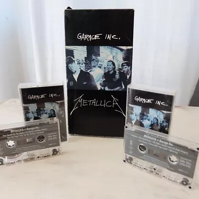 1998 Metallica – Garage Inc Double Cassette Tape • $68