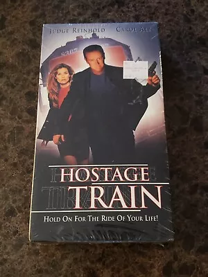 BRAND NEW Hostage Train (VHS 1997) Judge Reinhold RARE Sealed OOP Watermarks • $64.99
