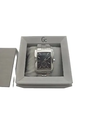 Guess  GC  Chronograph Square Wristwatch Mens Quartz X64002G2/04 5ATM • £79