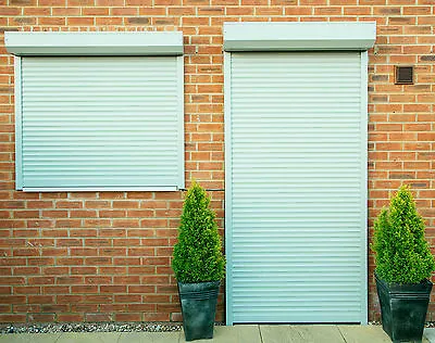 Roller Shutter - Manual Operated By Strap Insulated Aluminum For Door & Window • £220