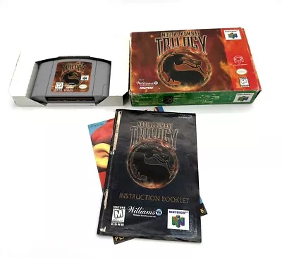 Mortal Kombat Trilogy (Nintendo 64) CIB Complete In Box With Protector N64 • $79.99