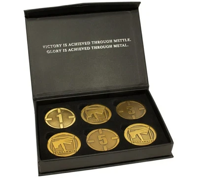 £30 • Buy Warhammer Day Commemorative Coins Limited Edition Objective Markers 40k Games