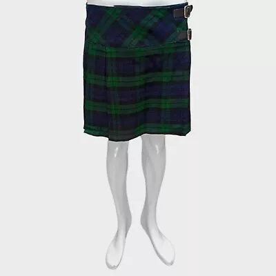 Women Kilts Scottish Highland Tartan Black Watch Skirts For Ladies • $74.99