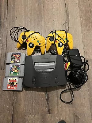 Nintendo 64 System Console With Games • $330