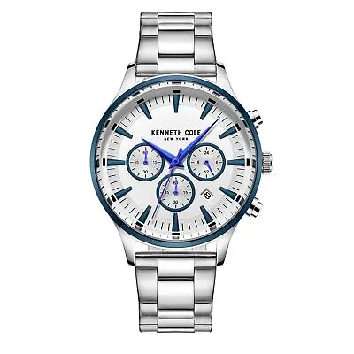 Kenneth Cole New York Men's 43mm Quartz Watch KCWGK2271003 • $39.99