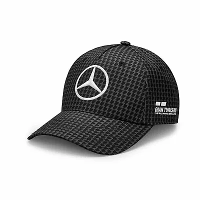 Mercedes AMG Lewis Hamilton Cap 2023 ADULT  Black Official Merchandise • £39