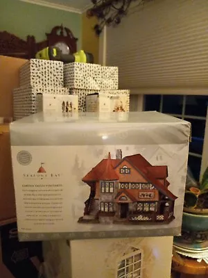 VINTAGE Dept 56 GARDEN VALLEY VINEYARDS Seasons Bay 25th Anniversary Limited • $129