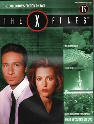 THE X FILES - GILLIAN ANDERSON - Collector's Magazine No. 13 With NEW SEALED DVD • £2.50