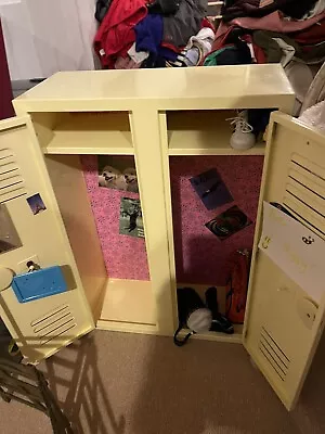 American Girl Julie Double Metal Locker Wardrobe  RETIRED* • $95